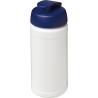 Bouteille de sport recyclée avec bouchon articulé de 500 ml Baseline