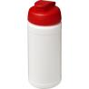 Bouteille de sport recyclée avec bouchon articulé de 500 ml Baseline