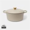 Casserole Monte en Fonte Émaillée 5,5L Vinga