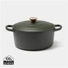 Panela  Monte em Ferro Fundido Esmaltado 5,5L Vinga