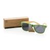 Gafas de sol de plástico reciclado de bambú y RCS