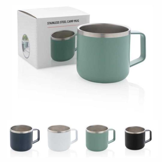 Caneca em aço inoxidável