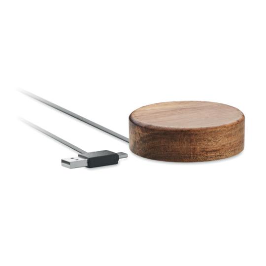 Chargeur sans Fil en Bois...