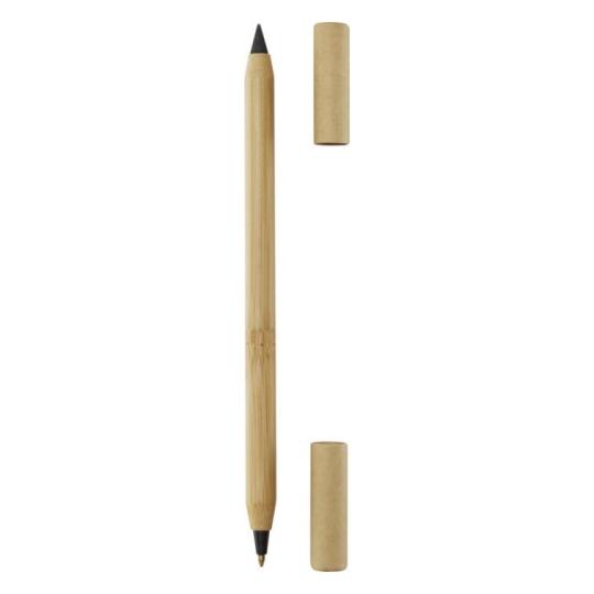 Caneta Dupla de Bambu  Samambu