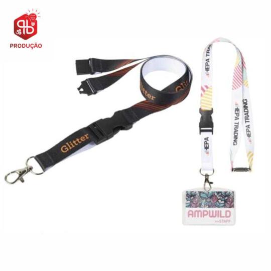 Lanyard c/ fecho de...