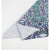 Pañuelo triangular en poliéster con tacto algodón (Producción)