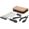 Conjunto de Herramientas de 24 Piezas en Plástico Reciclado RCS y una Bolsa de Corcho Spike Stac®