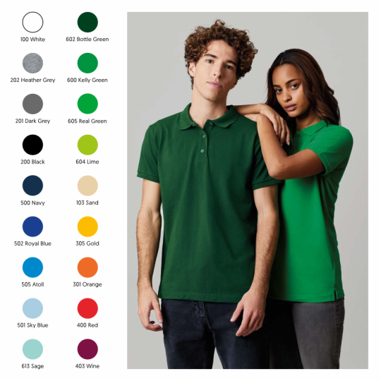 Polo unissexo Gibson Mukua®