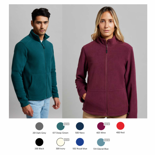 Chaqueta polar de hombre y...