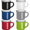 Caneca de café expresso de cerâmica 60 ml