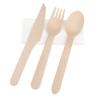 Set de Talheres de Madeira 4 PCS