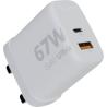 Cargador de Pared de 67 W - Enchufe del Reino Unido Xtorm XEC067G GaN² Ultra