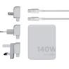 Chargeur de Voyage de 140 W avec Câble PD USB-C de 240 W Xtorm XVC2140 GaN Ultra