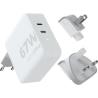 Carregador de Viagem de 67 W com Cabo PD USB-C de 100 W Xtorm XVC2067 GaN Ultra