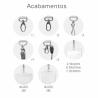 Lanyard lanyard com peça de bambu (Produção)