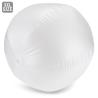 Boule de plage XXL blanc translucide Flots