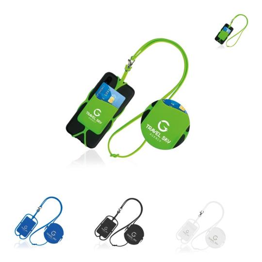Silicone lanyard Lancy