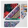 Foulard triangulaire en polyester avec toucher coton (Production)