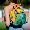Sac à dos en polyester avec doublure et poche interne (Production)