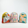 Mochila pequena em napa (Produção)