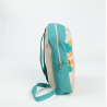 Mochila pequena em napa (Produção)