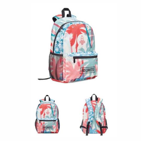 Mochila toda en poliéster...