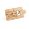 Pen Drive hasta 128GB en madera de bambú