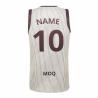 T-shirt promocional de basquetebol com decote em V (Produção)