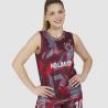 T-shirt promocional de basquetebol com gola redonda (Produção)