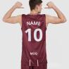 Camiseta promocional de baloncesto con cuello redondo (Producción)