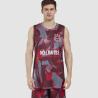 Camiseta promocional de baloncesto con cuello redondo (Producción)