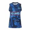 T-shirt de basket-ball de qualité supérieure avec col rond (Production)
