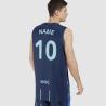 T-shirt de basquetebol premium com decote em V (Produção)