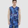 T-shirt de basquetebol premium com decote em V (Produção)