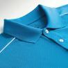 Polo de algodón a medida con ribete en contraste (Producción)