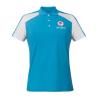 Polo en coton sur mesure avec panneaux de couleurs contrastantes (Production)