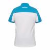 Polo en coton sur mesure avec panneaux de couleurs contrastantes (Production)