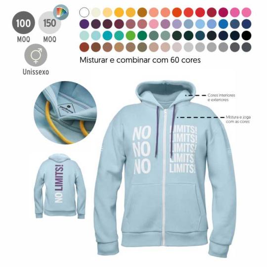 Sweatshirt avec fermeture...