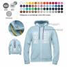 Sweatshirt com fecho de correr à medida (Produção)