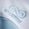 Sweatshirt bicolore avec fermeture éclair sur mesure (Production)