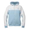 Sweatshirt bicolore avec fermeture éclair sur mesure (Production)