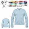 Sweatshirt à col rond sur mesure (Production)