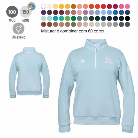 Sweatshirt à col roulé sur...