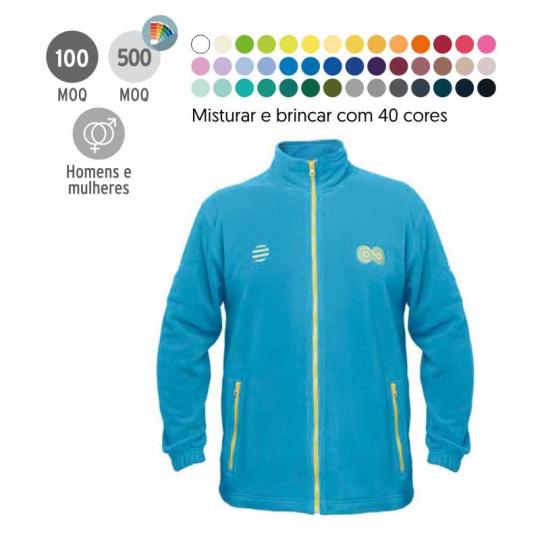 Chaqueta polar a medida con...