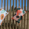 Almofada de praia em tecido impermeável com enchimento (Produção)