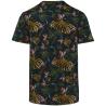 Camiseta eco-responsable con patrón tropical de hombre Native Spirit®