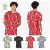 T-shirt éco-responsable avec motif tropical pour homme Native Spirit®