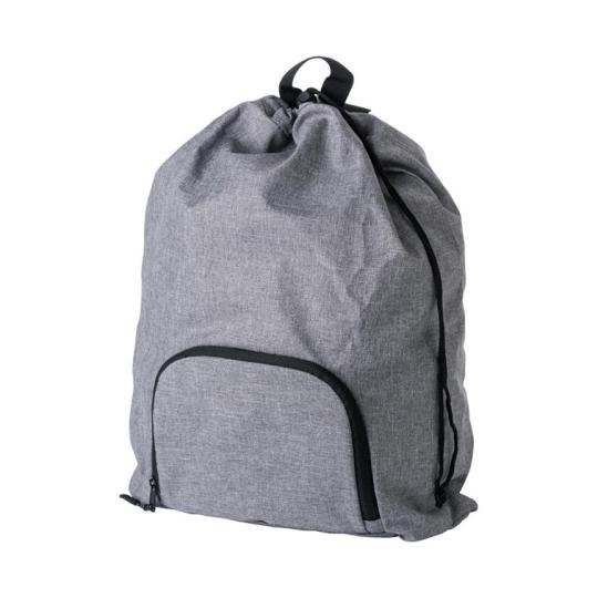 Mochila con cordón plegable...