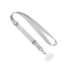 Support pour téléphone portable croisé en ruban tissé et patch en PU (Production)