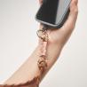 Keyring with lanyard and mobile phone holder, with tag with your logo (Production)